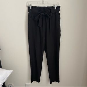 GRACE KARIN Women's Paper Bag Waist Pants Slim Fit Casual Office Pencil Pants